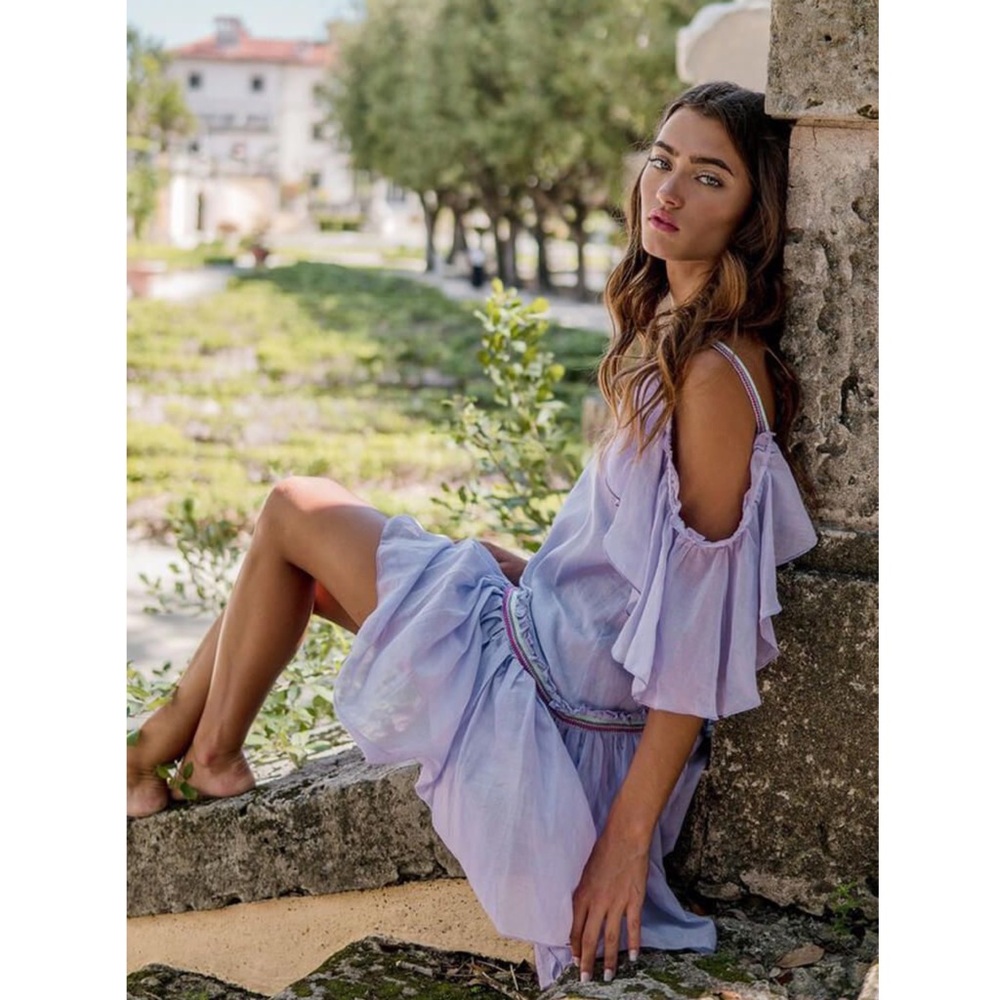 Pitusa Slip Dress Cover Up - White
